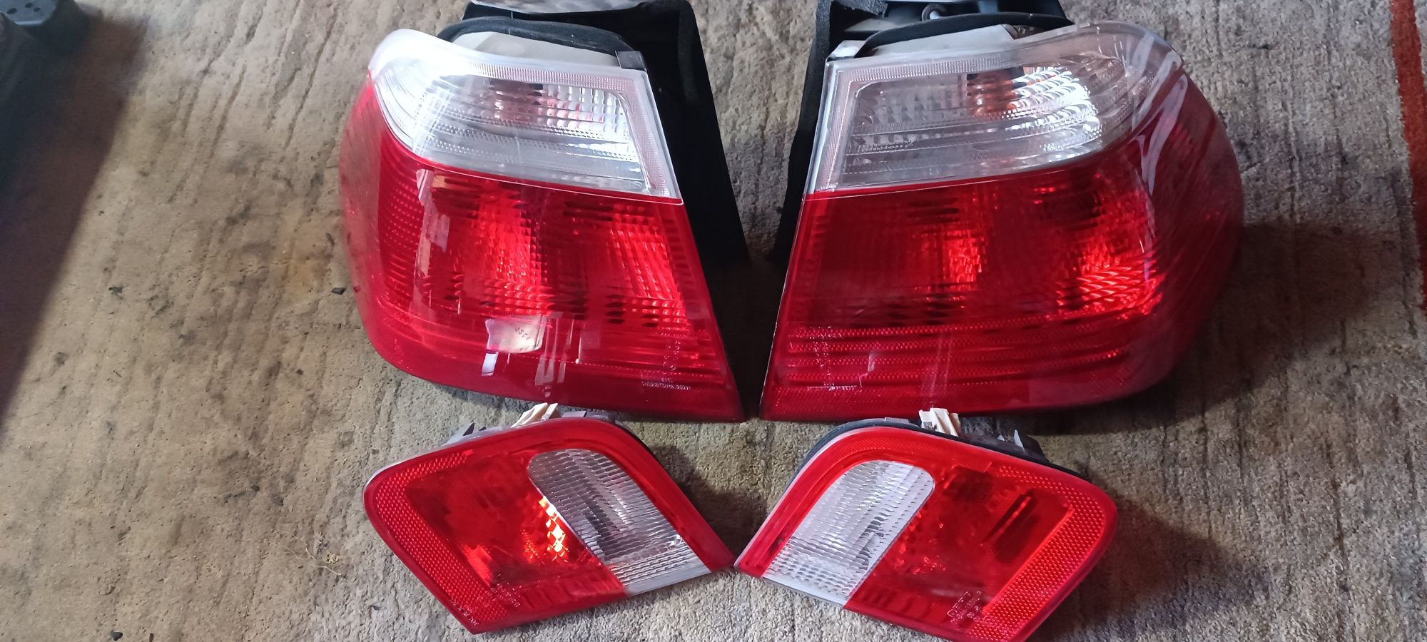 Farolins traseiros novos bmw E46 Sedan fase 1 desde 1998 até 2001