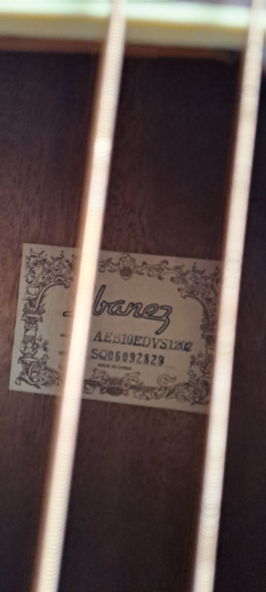 Gitara basowa elektroakustyczna IBANEZ