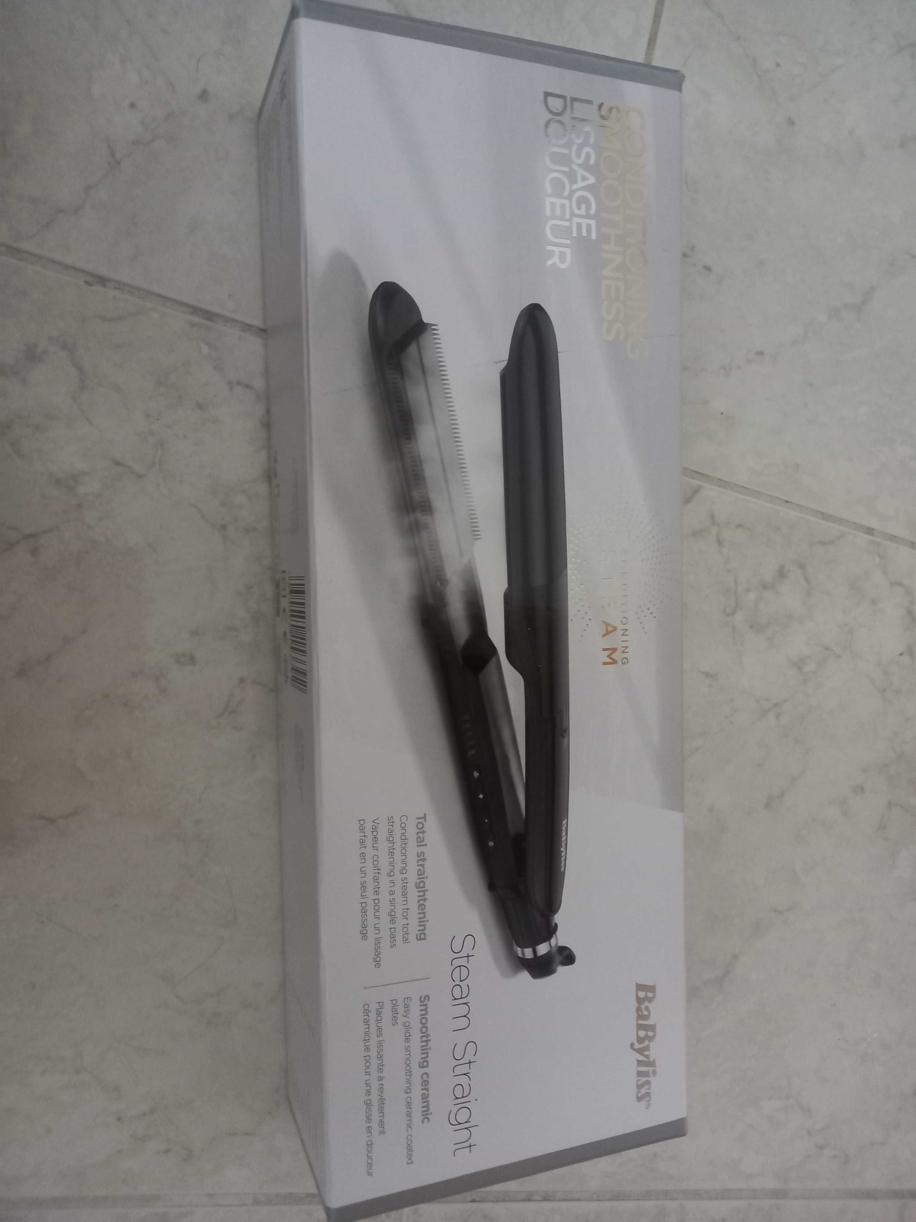 Alisador Babyliss a vapor