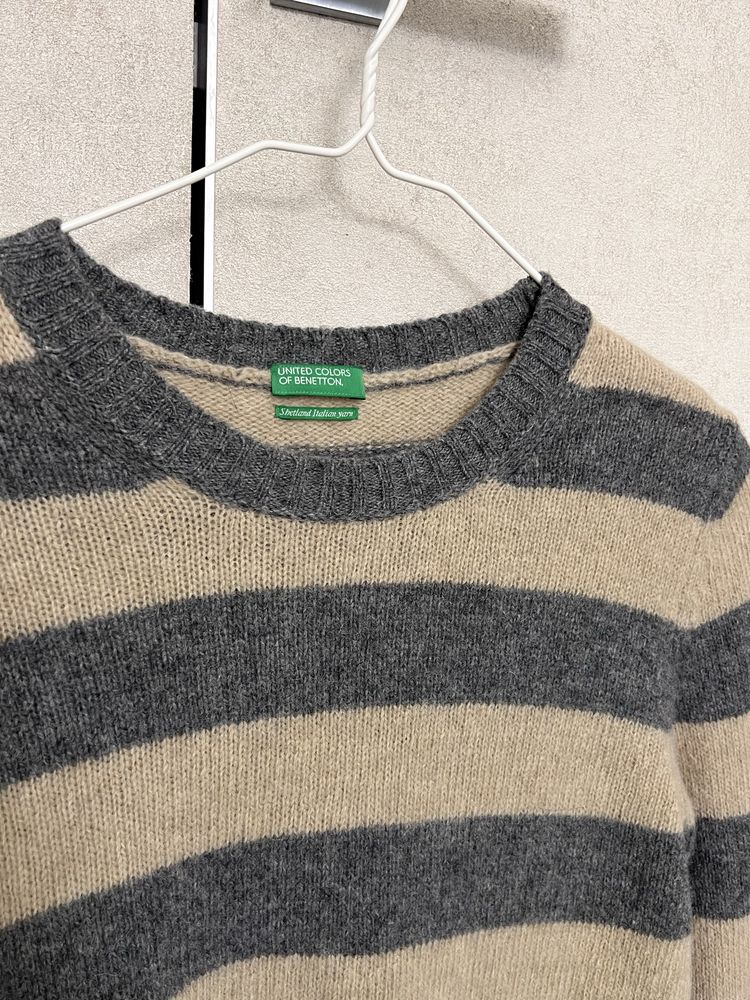 Светр джемпер жіночий вовна benetton