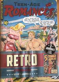 Cadernos Vintage - Retro Comics - NOVO - Selado