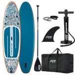 Deska SUP Aqua Marina Pure Air Tropic 10'6" sztywna z wiosłem