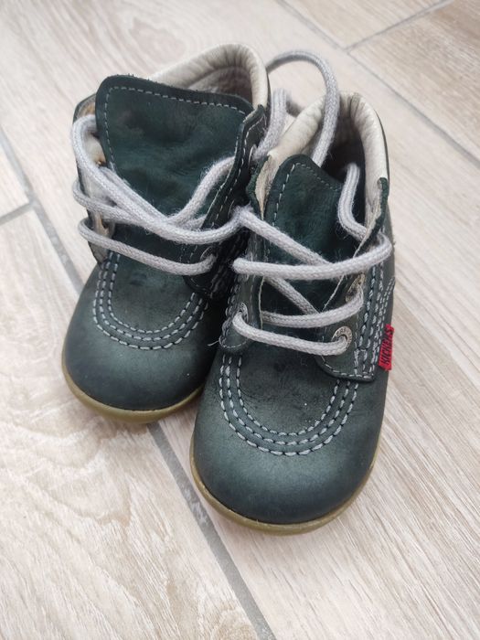 Черевички (кросівки) шкіряні, демісезонні Kickers 20 розмір