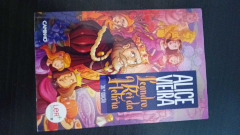 Livro do Plano escolar de leitura - vários anos