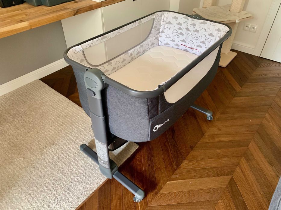 Łóżeczko niemowlęce dostawne Lionelo Timon - stan bdb.Odbiór osobisty.