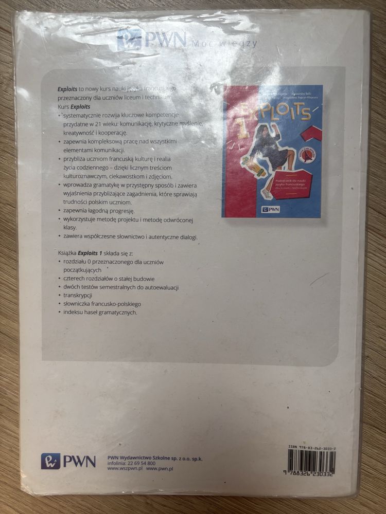 Exploits 1 - podręcznik do francuskiego.