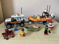 Kompletne LEGO City 60165 Coast Guard Terenówka szybkiego reagowania