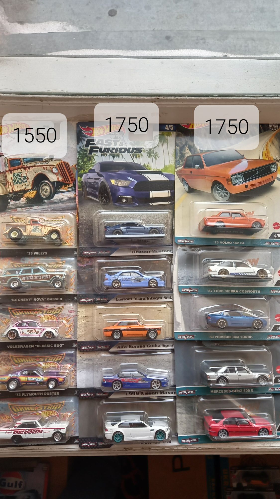 Набори hot wheels premium car culture  pop culture