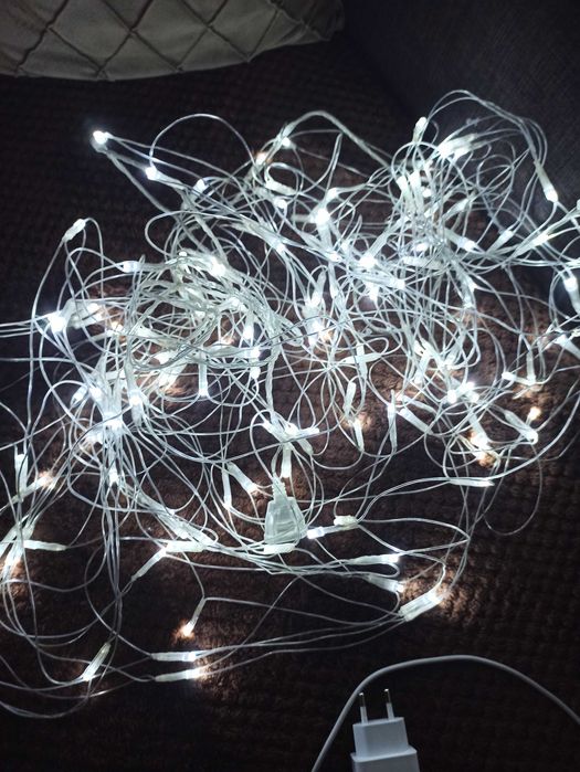 Światełka siatka LED lampki choinka boże narodzenie