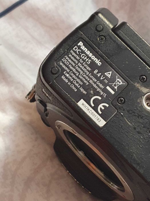 Aparat Panasonic GH5 kamera używany zestaw stan bdb