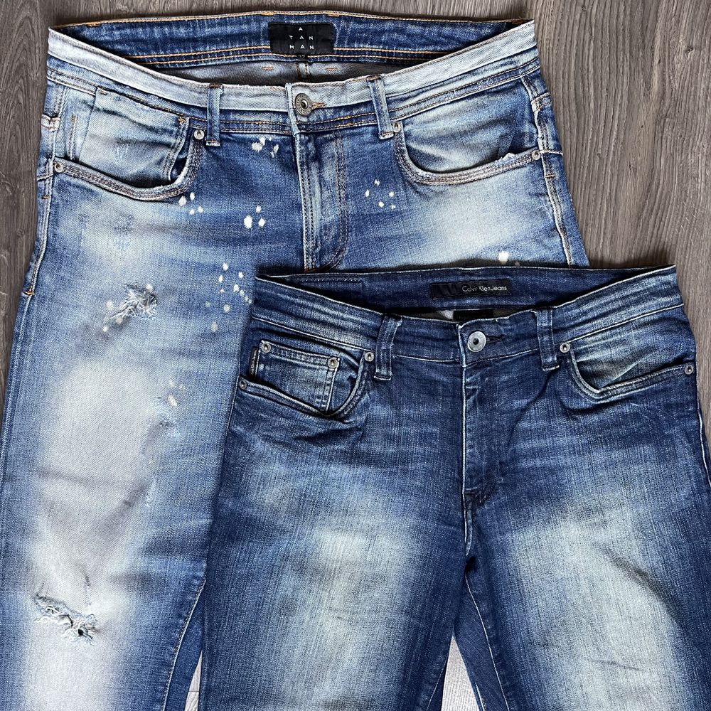 Джинсы р. 33/34 (L) Calvin Klein Andre Tan (оригинал) мужские
