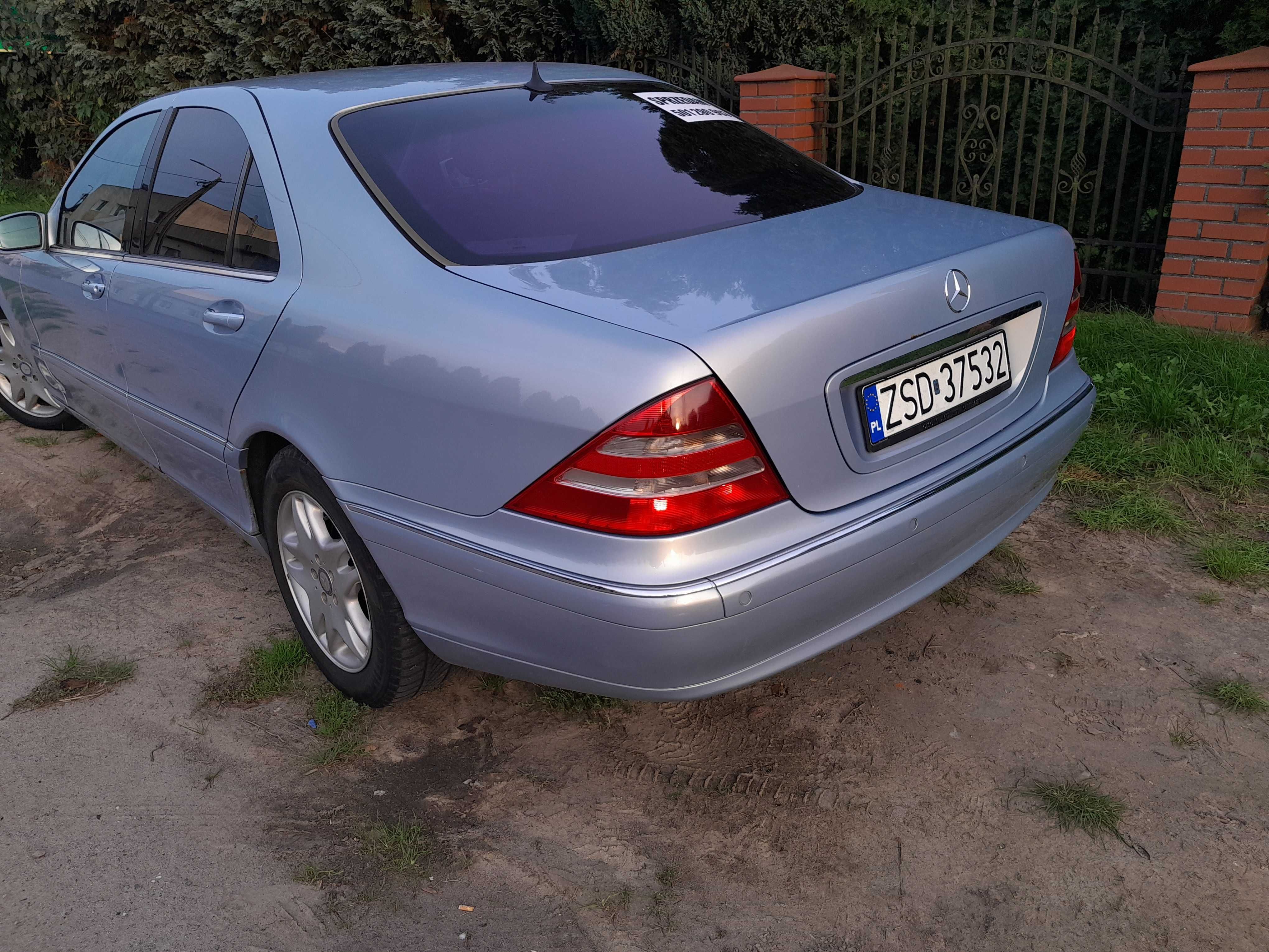 Mercedes s klasa w 220 zamiana