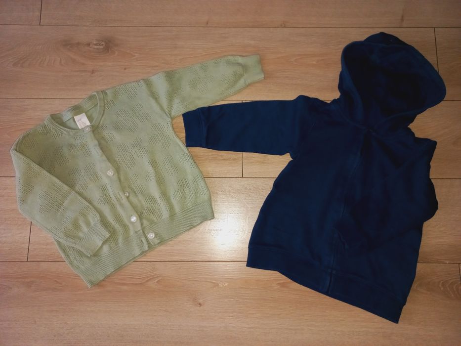 Paka: bluza i sweterek r. 86