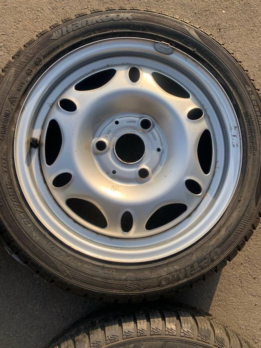 Диски металеві на Smart 4шт 3,5-5,5j R15 3/112