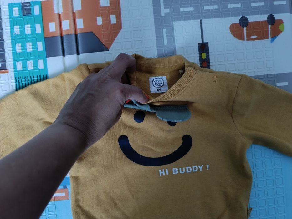 Bluza chłopięca cool club rozmiar 86
