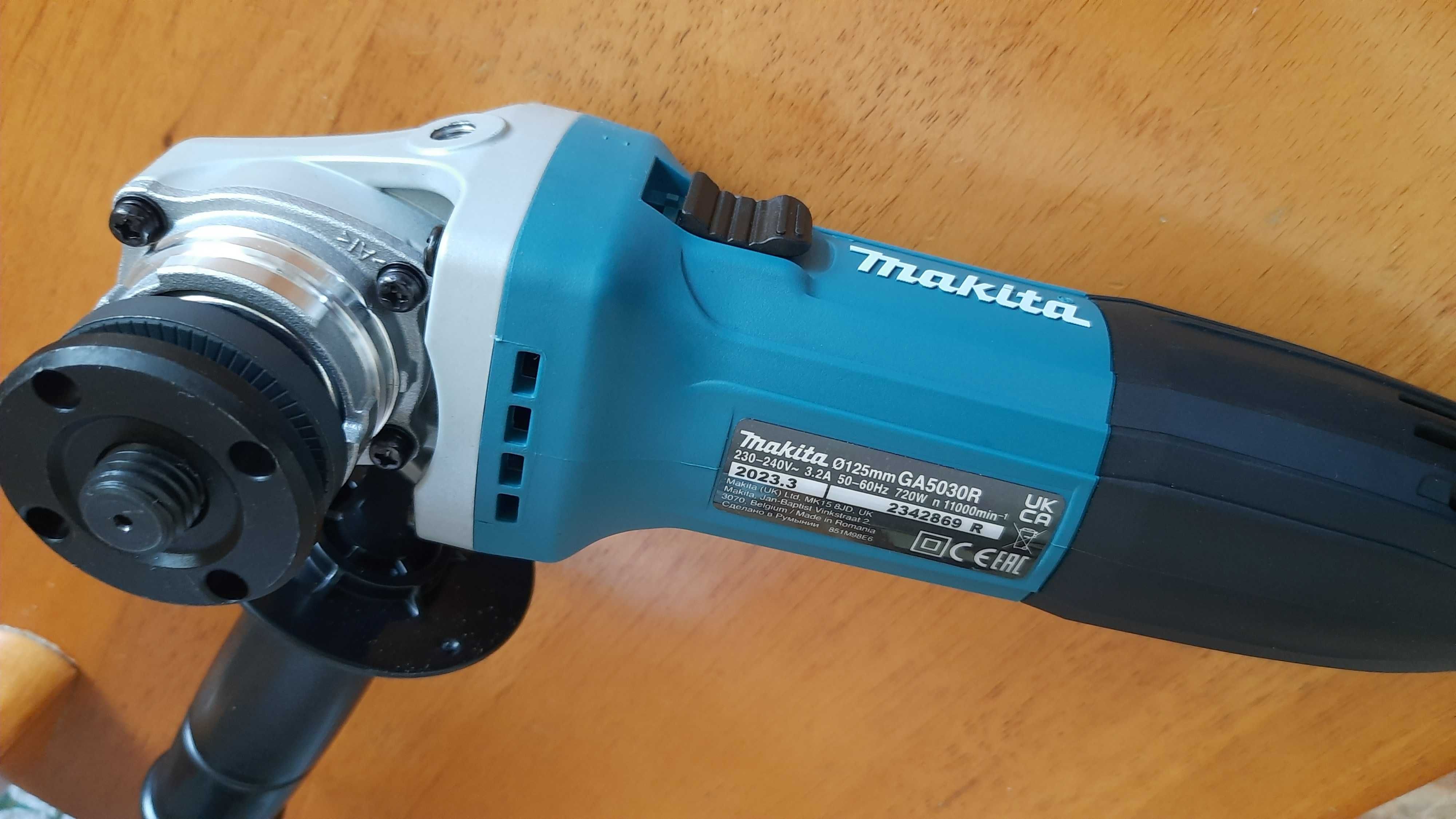 Болгарка с плавным пуском 125мм makita-ga5030r инструмент