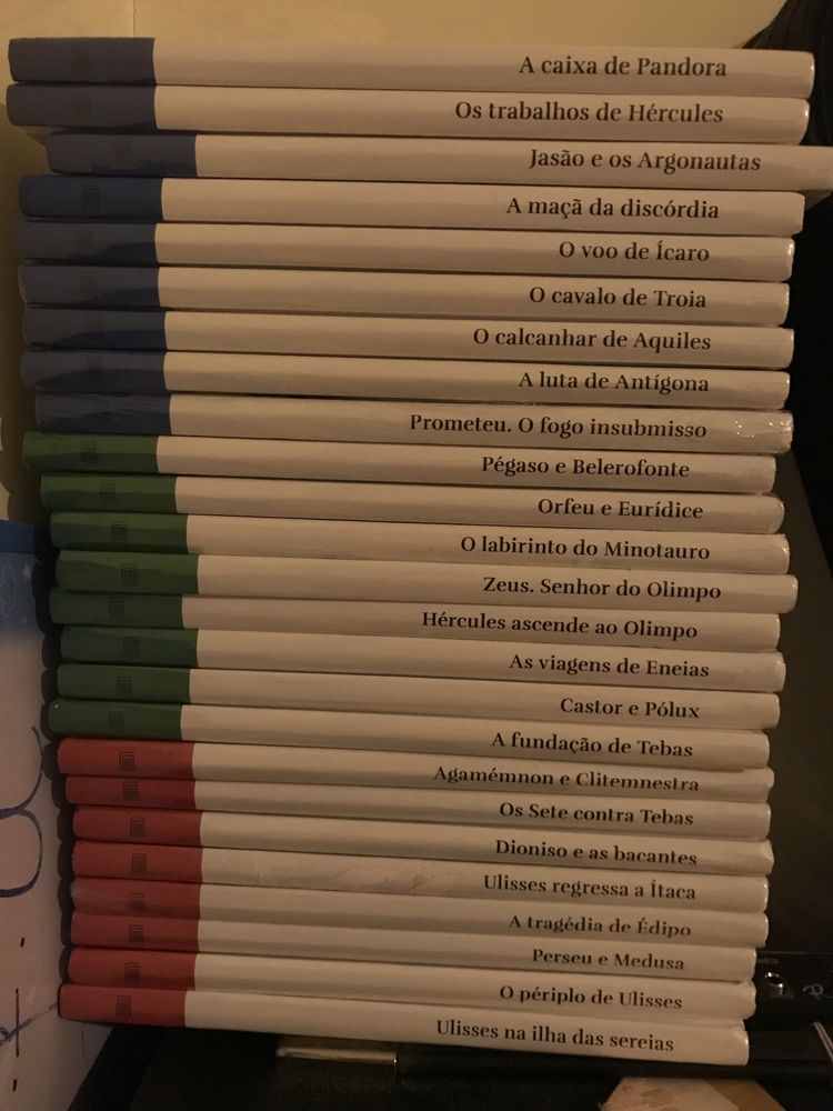 Coleção de livros de mitologia clássica