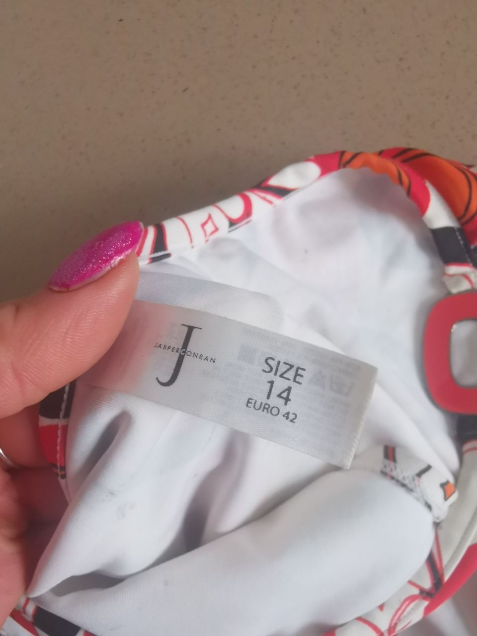 Dwuczęściowy strój kąpielowy Jasper Conran r 42 dół, góra 70 c D
