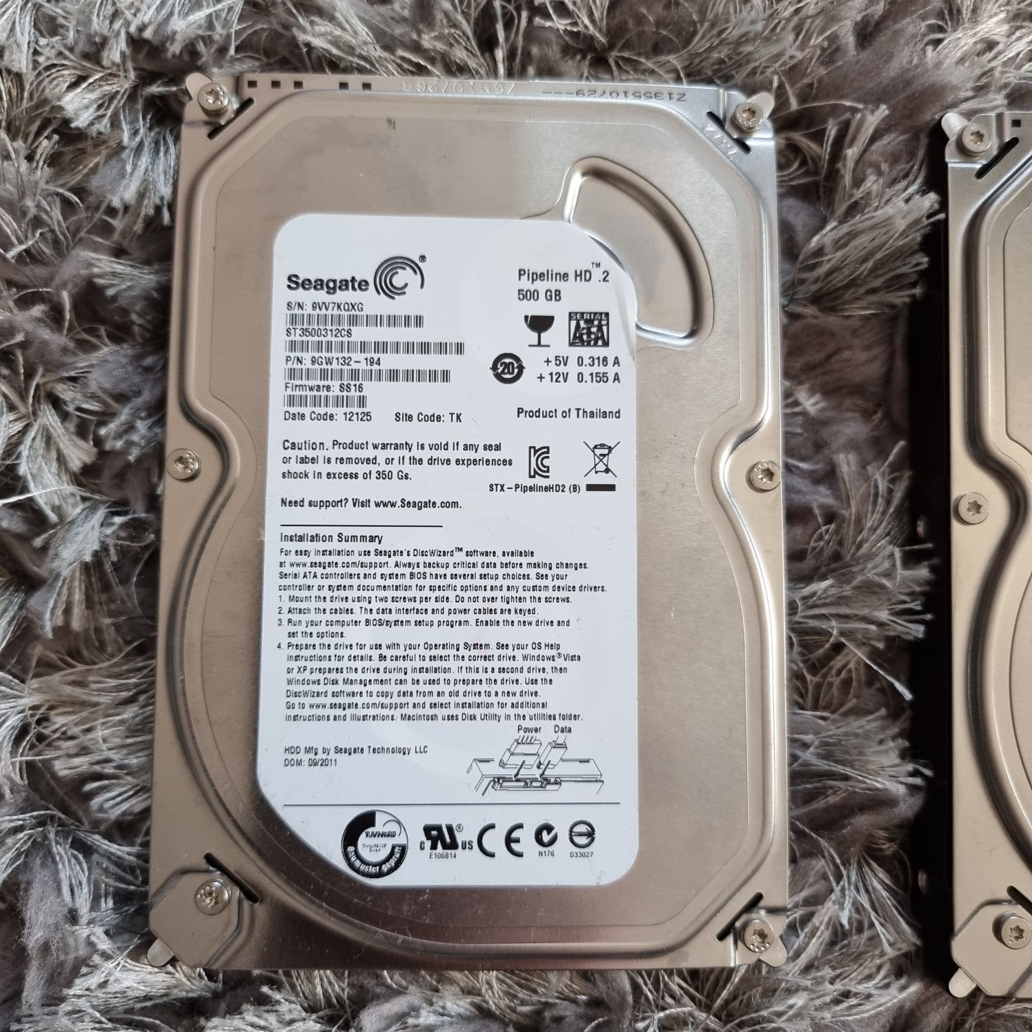 Dysk Twardy  500GB