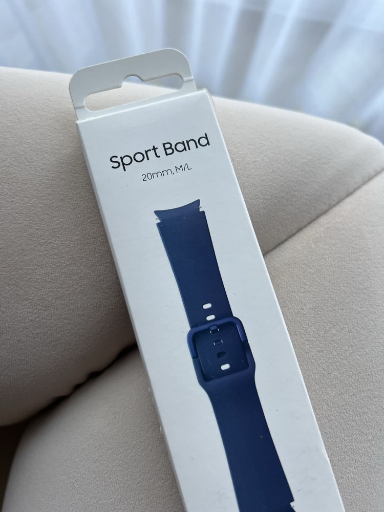 Nowy oryginalny pasek Samsung Sport Band 20mm M/L Navy Granatowy