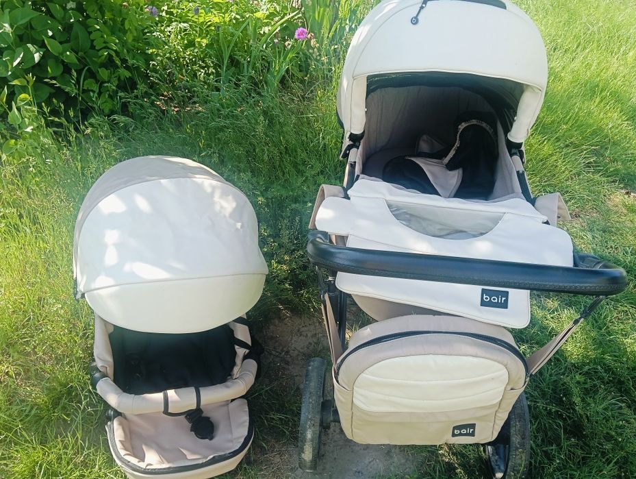 Коляска 2 в 1 kiwi bair бежева