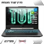 LAPTOP GAMINGOWY Asus TUF F15 RTX 3060 Ti i5-11400H 144hz 16 ram