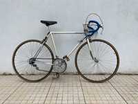 Bicicleta estrada em alumínio antiga com peças Gipiemme Campagnolo