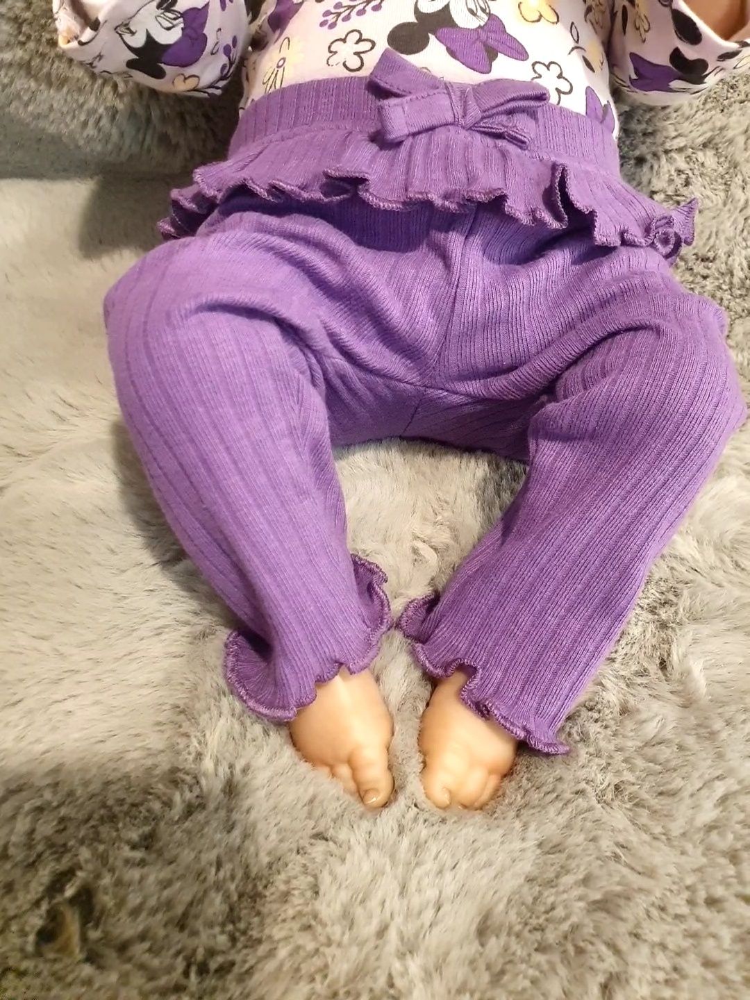 Realistyczna lalka typu Reborn śpiący bobas duża 50cm bliźniaczki