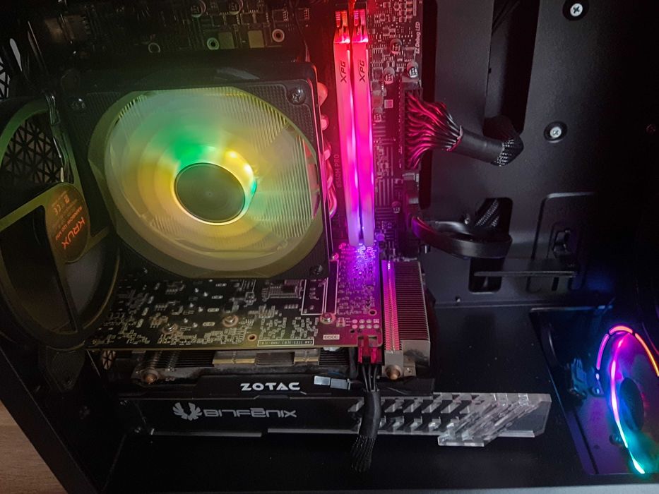 Komputer stacjonarny do gier / nauki  " i5 10400f gtx 1060 6gb amp "
