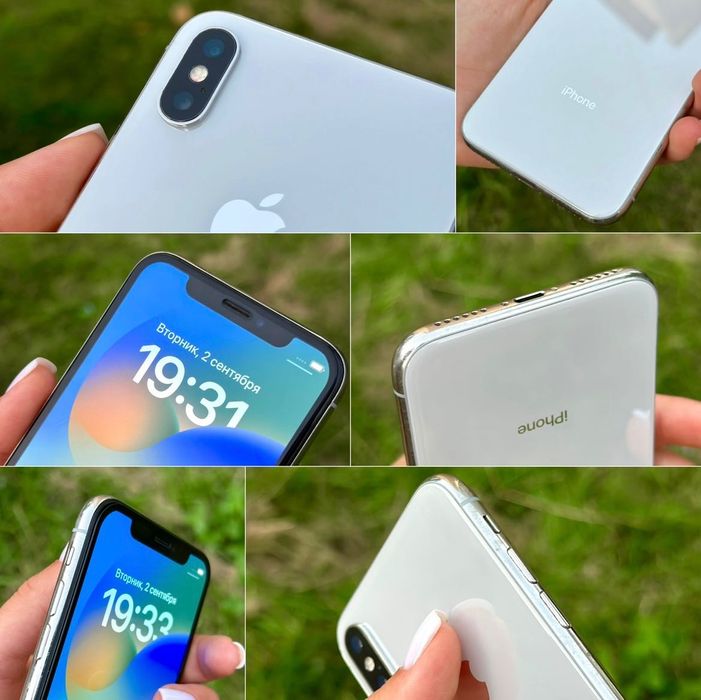 ‼️iPhone X 256GB White Батарея 100% / Айфон Х 256 гб Білий‼️