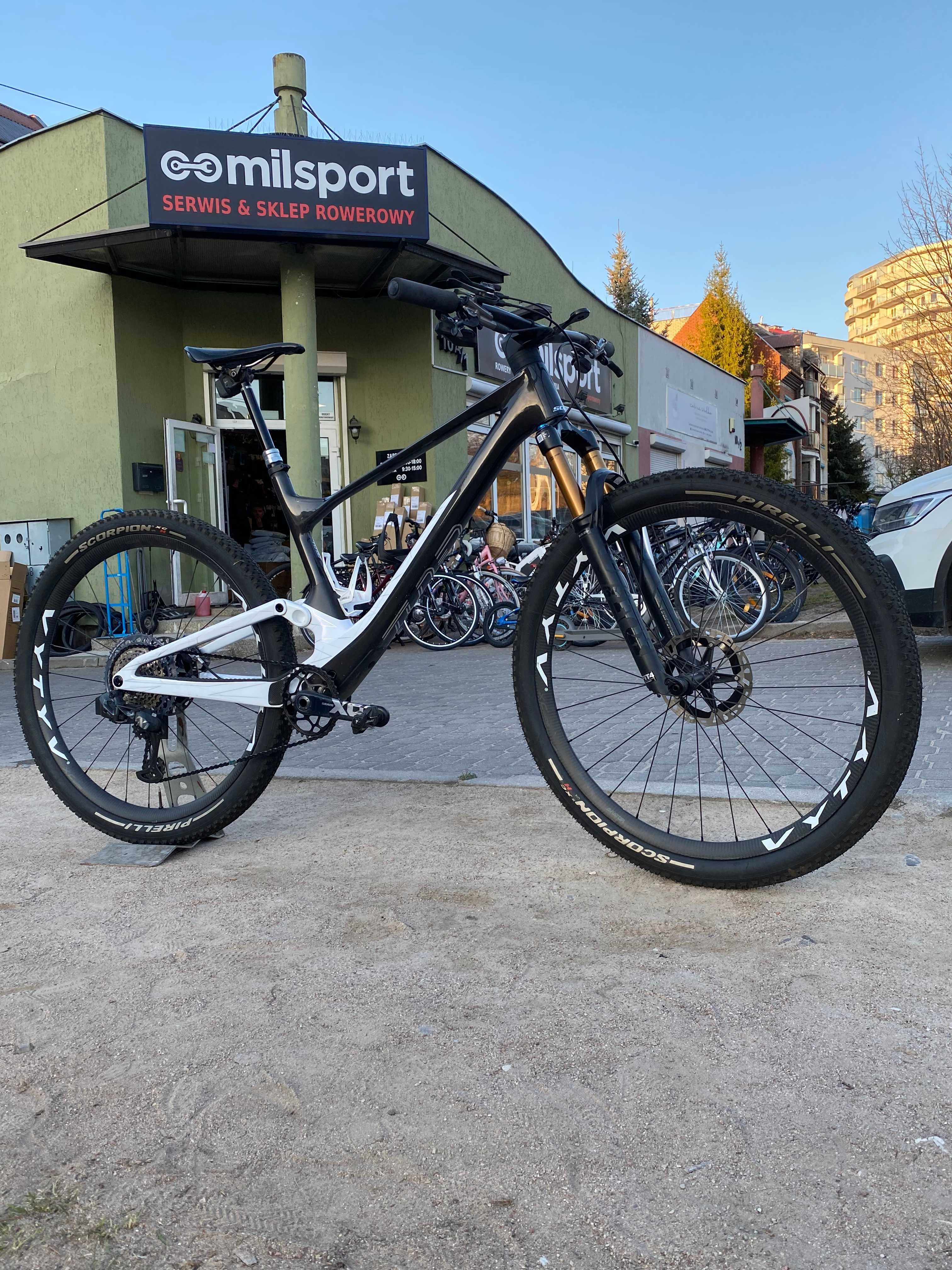 WYPOŻYCZALNIA ROWERÓW Białystok| milsport | Scott Spark- MTB FS