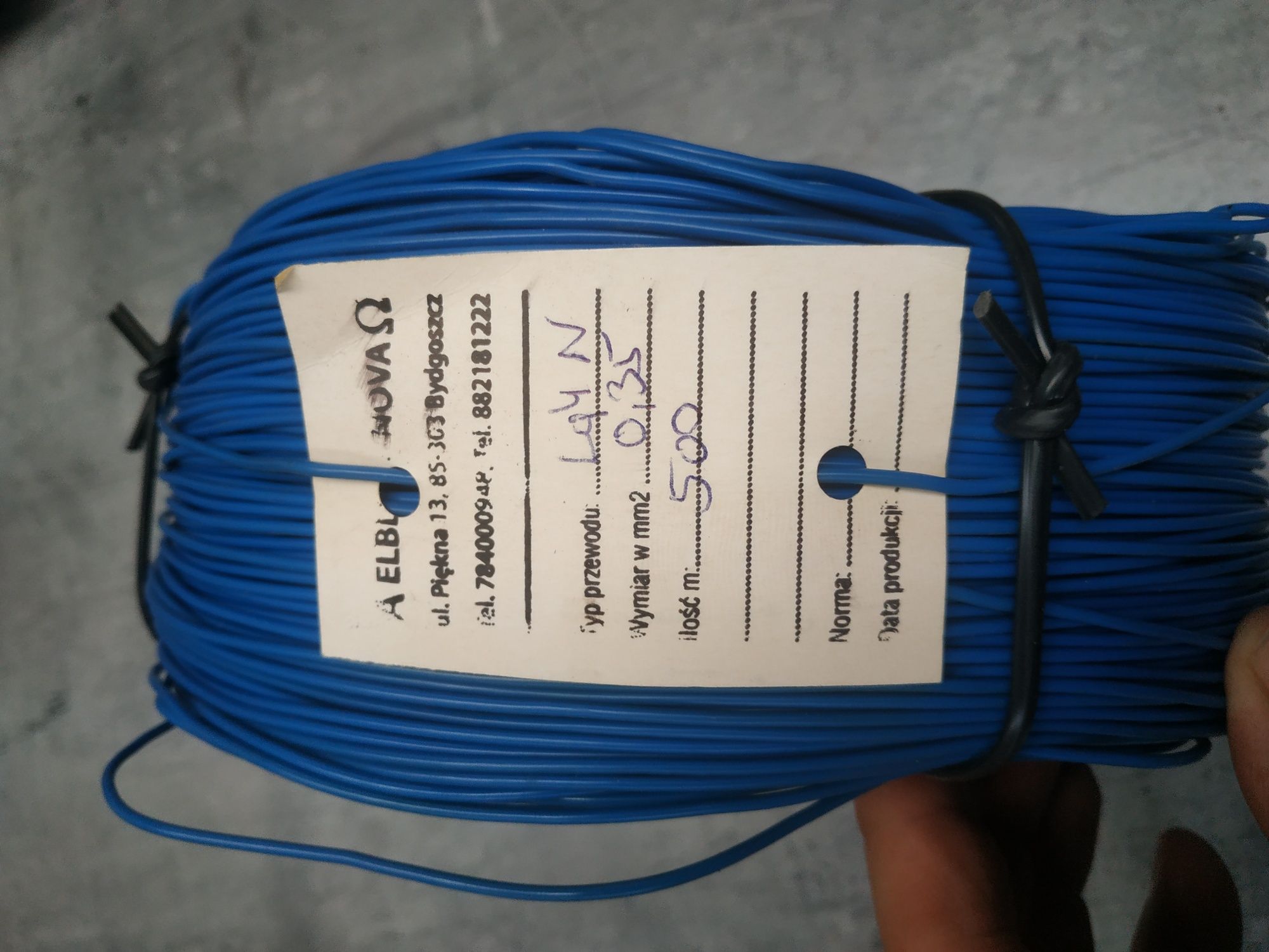 Przewód kabel linka Cu Lgy 0,35
