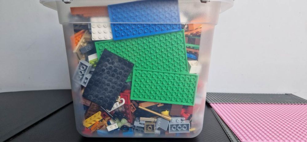 Klocki lego, duzy zestaw na Mikołajki