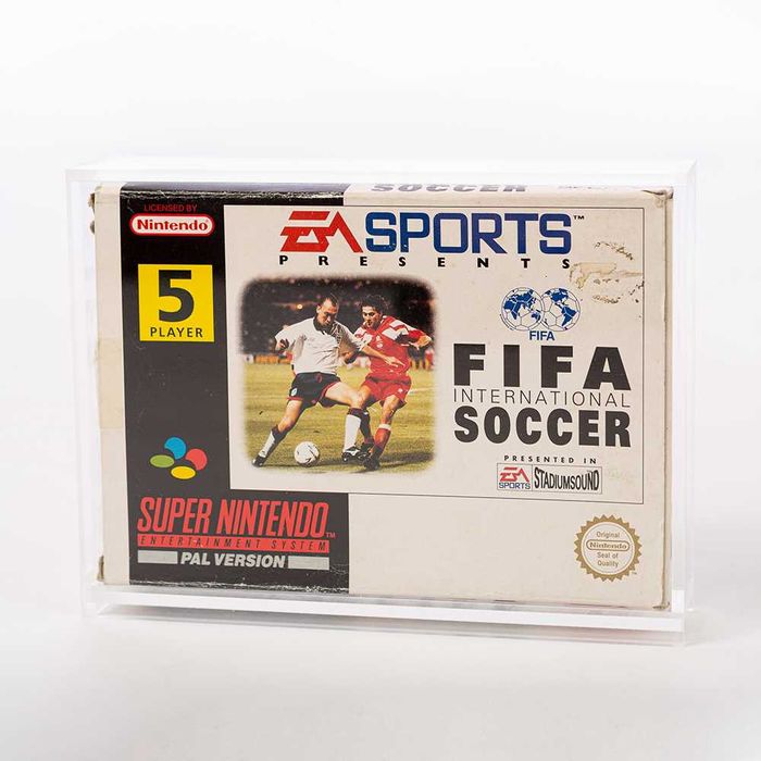 Caixas em acrilico para jogos Super Nintendo SNES