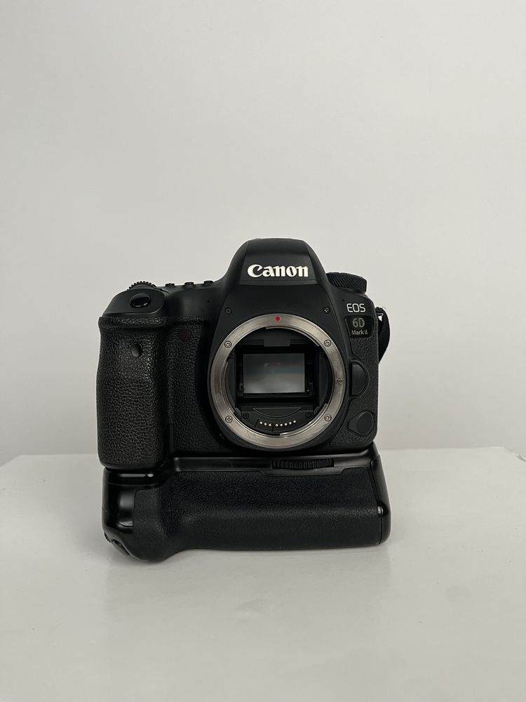 Canon 6D markII + lente canon 24-70 2.8 II + punho