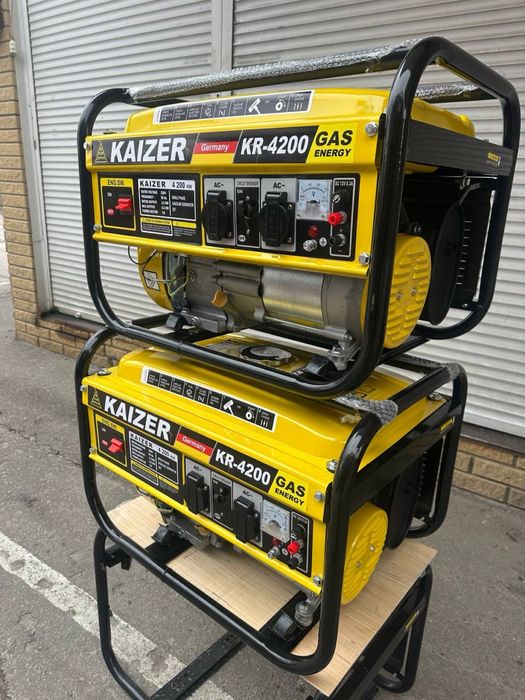 Генератор 3.5-4.2 кВт KAIZER HHG, Европа, бесплатная доставка