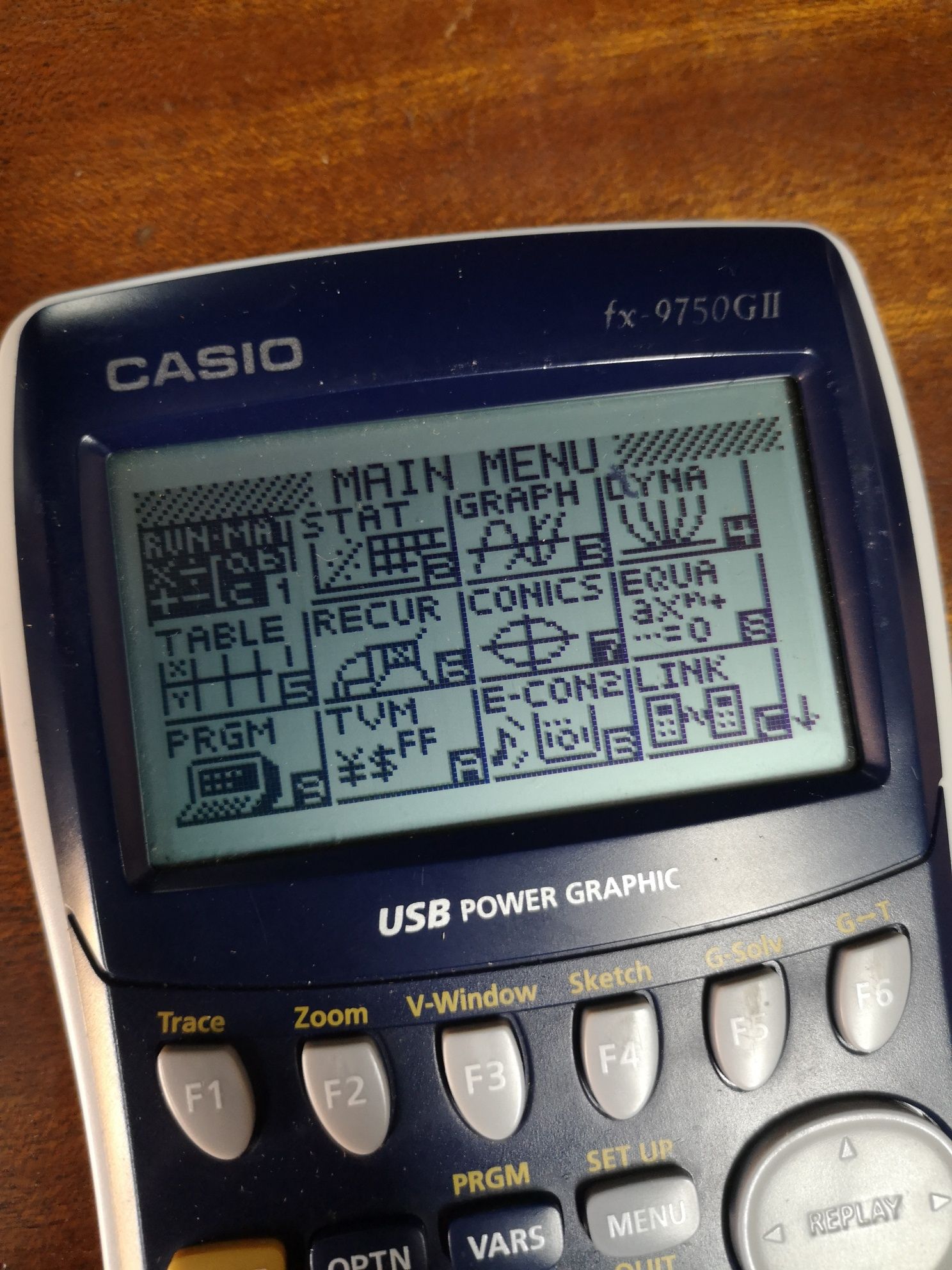 Calculadora gráfica Casio fx-9750 GII