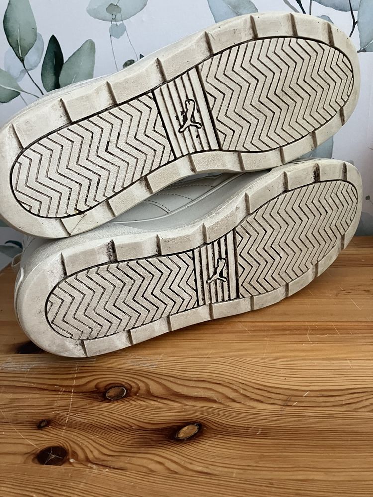 Puma buty sportowe męskie wysokie biale roz.39