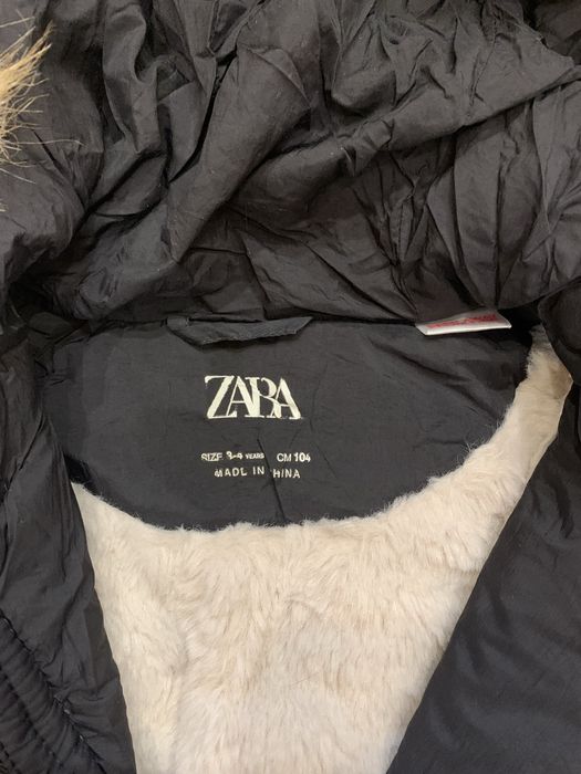 Зимова курточка Zara 104 розмір, пухперо нова така 1850 грн