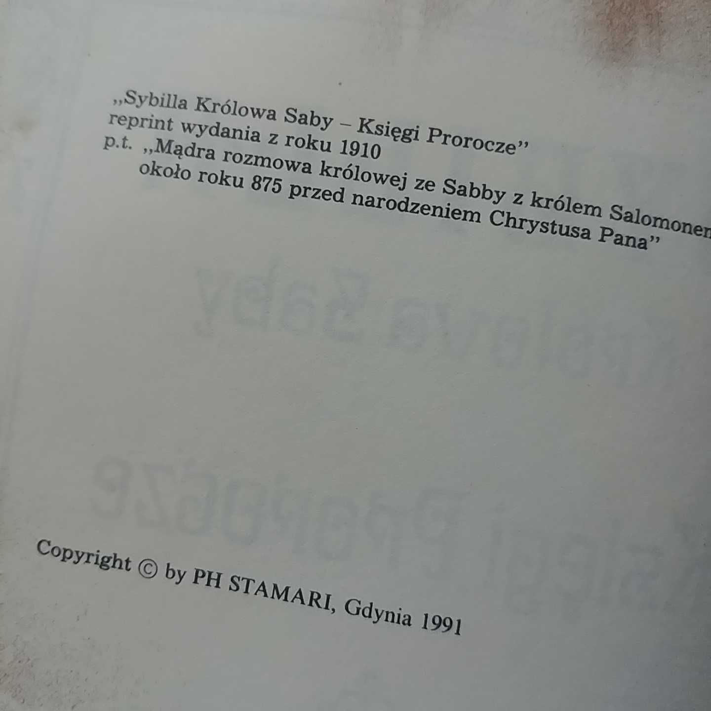 SYBILLA królowa Saby - Księgi prorocze