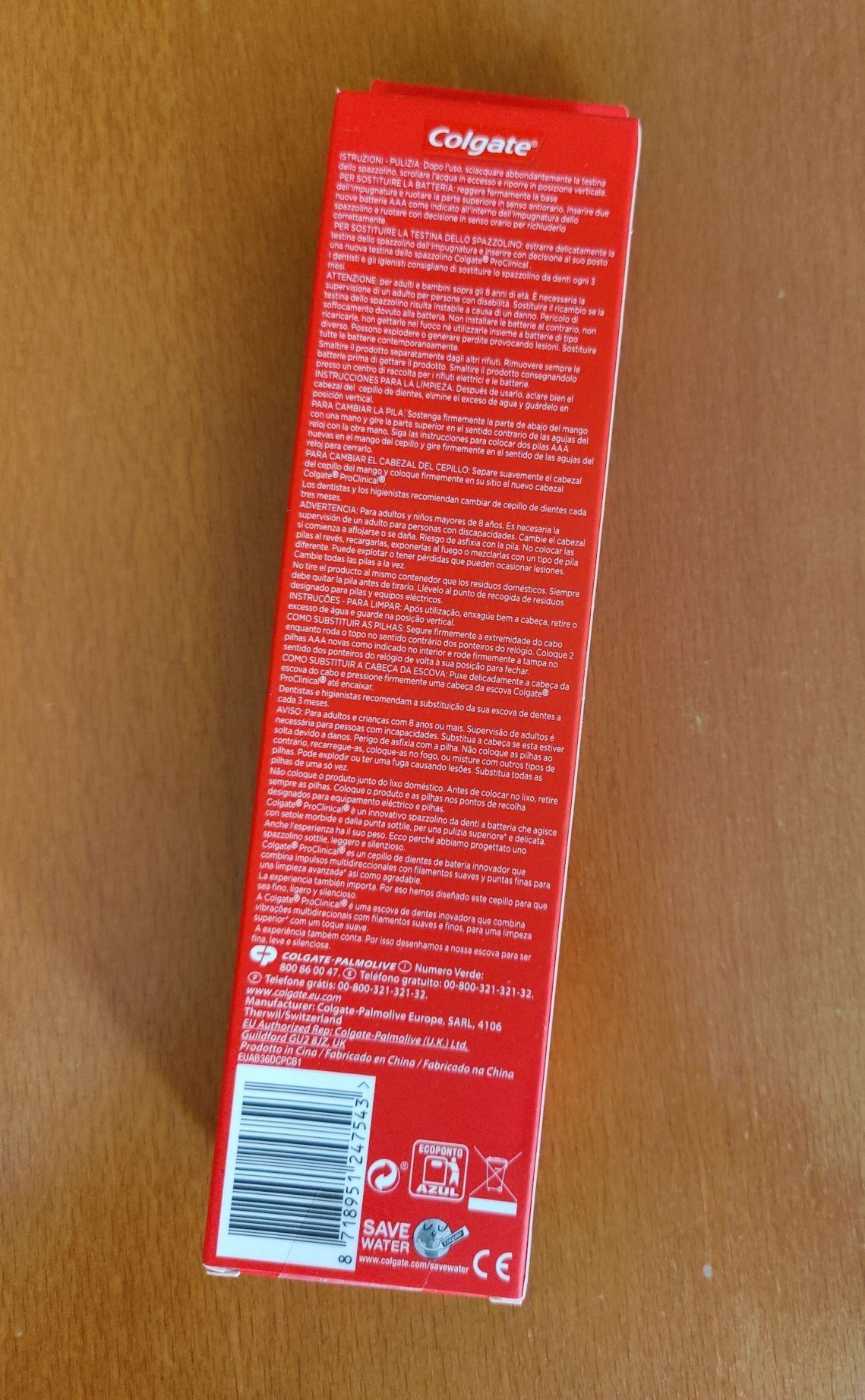 Escova de dentes elétrica Colgate Proclinical 150