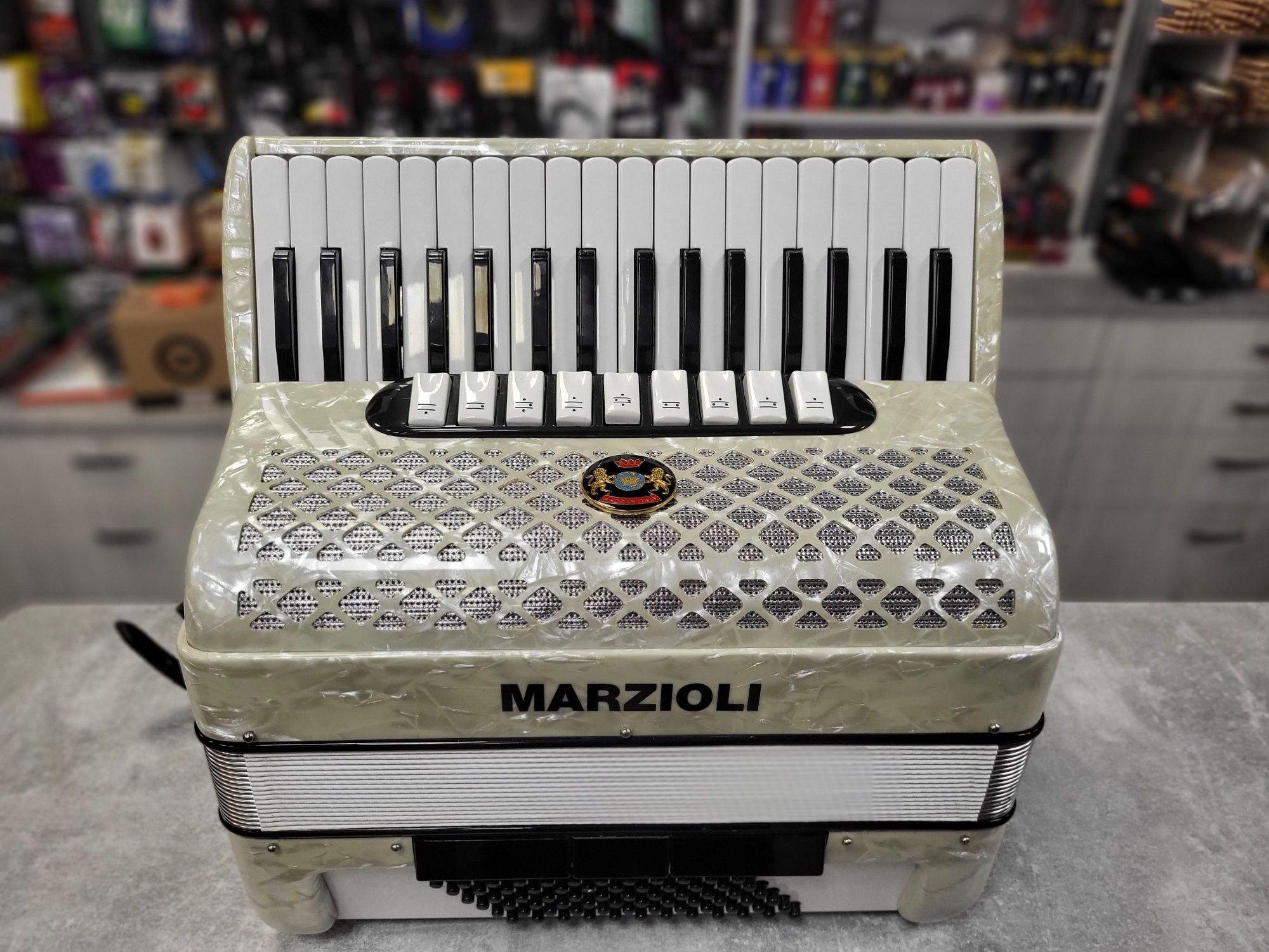 Akordeon MARZIOLI 72 basowy, 4 chóry! Faktura,  RATY !