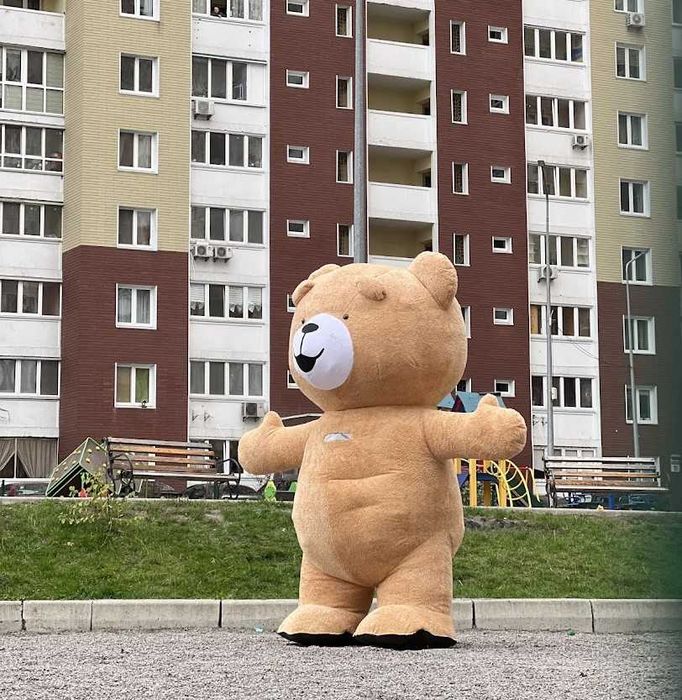 Привітання з Днем Народження. Аніматори. Зайка, Теді, Стіч, Панда