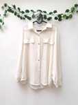 Blusa Creme Brilhante