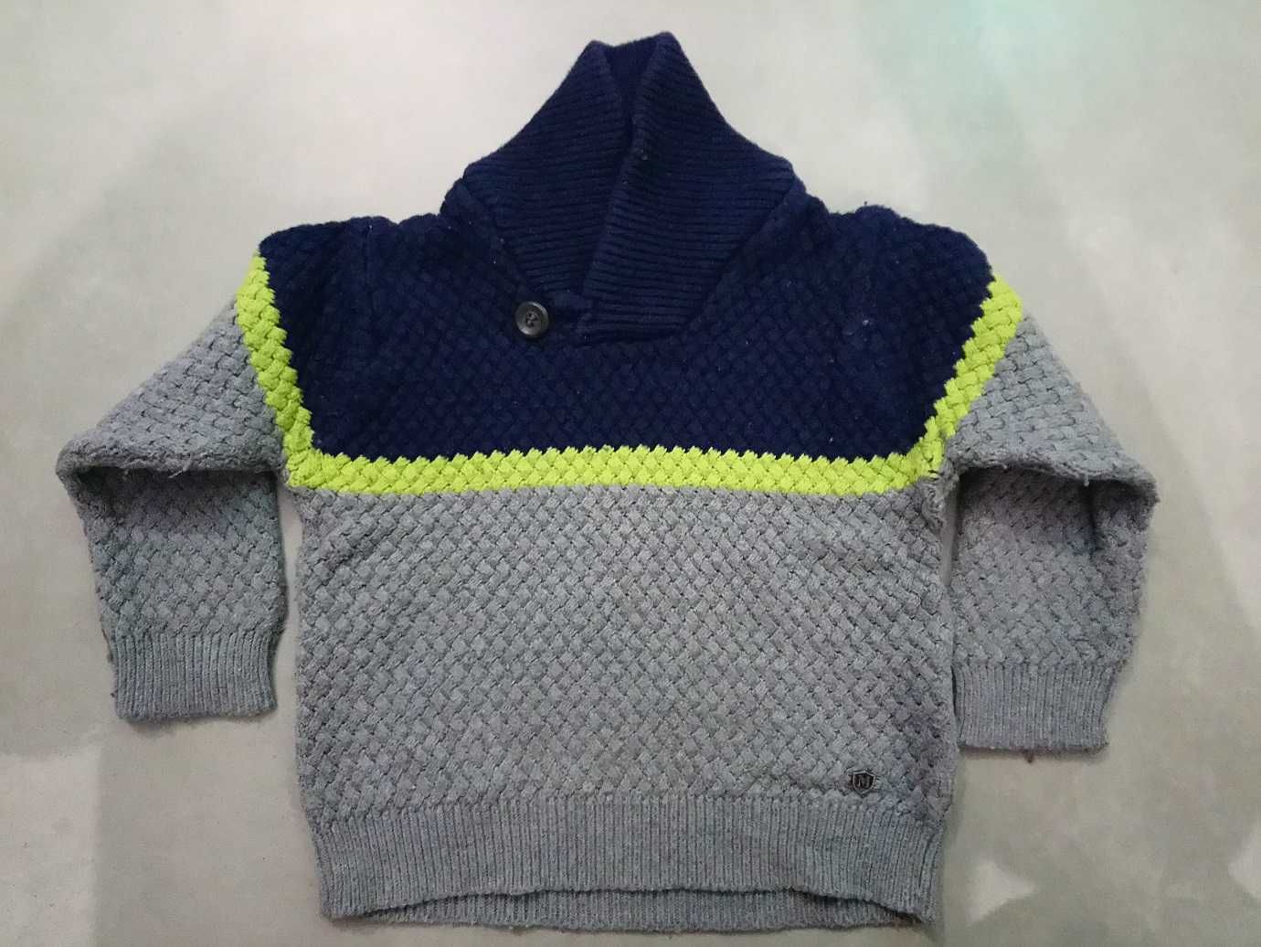 gruby sweter chłopięcy MAYORAL r. 92 dla chłopca 24m