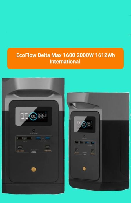Зарядна станція EcoFlow DELTA Max 1600 NO BOX