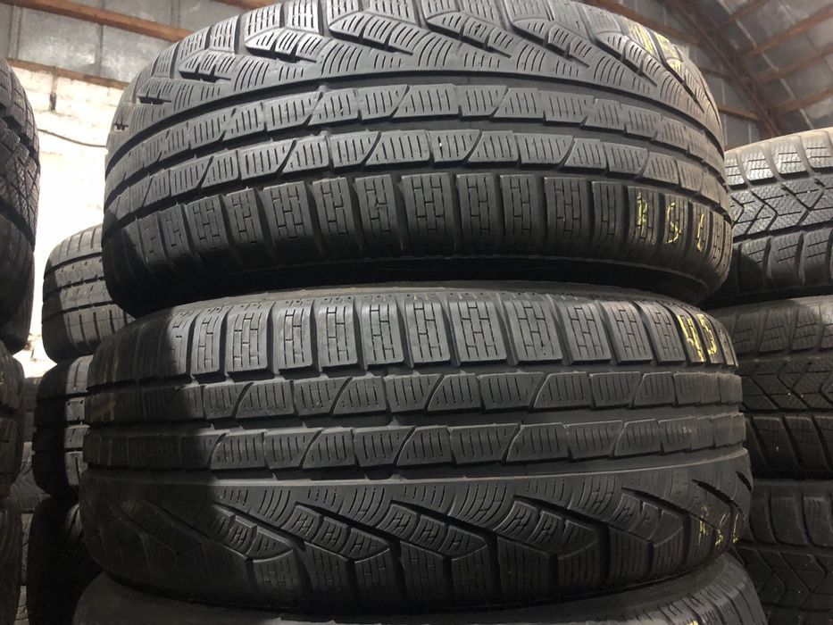 Шини б/в зима 225/55 17 Pirelli SottoZero 2 комплект RUNFLAT