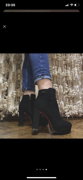 Ботиночки на высоком каблуке