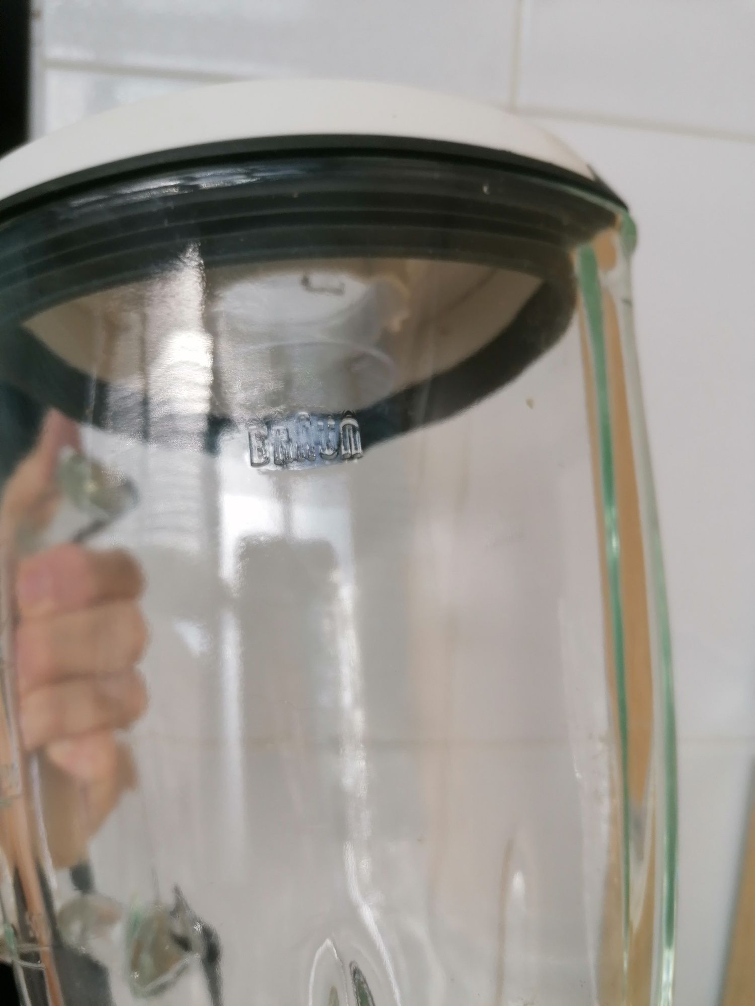 Copo de vidro Liquidificadora Braun