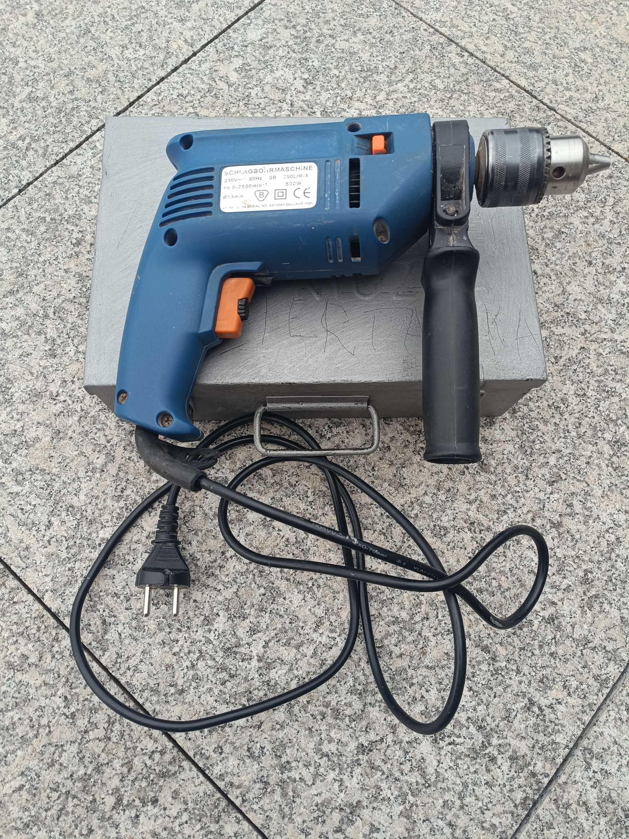 Wiertarka udarowa T.I.P. 500 Watt